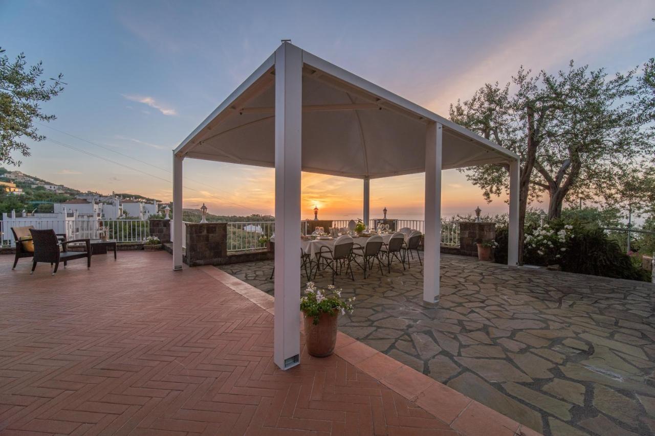 Villa Carolina Sorrento Private Heated Pool And Sea View Εξωτερικό φωτογραφία