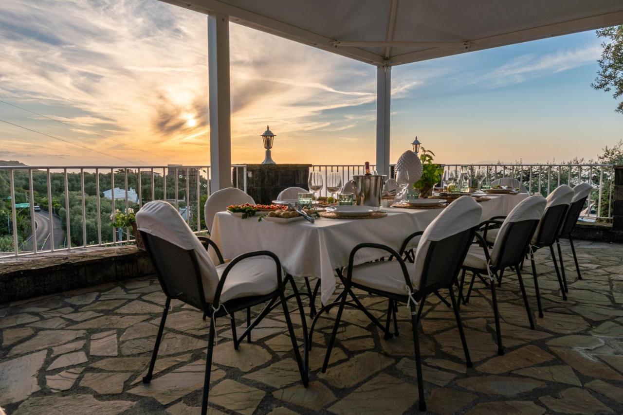 Villa Carolina Sorrento Private Heated Pool And Sea View Εξωτερικό φωτογραφία