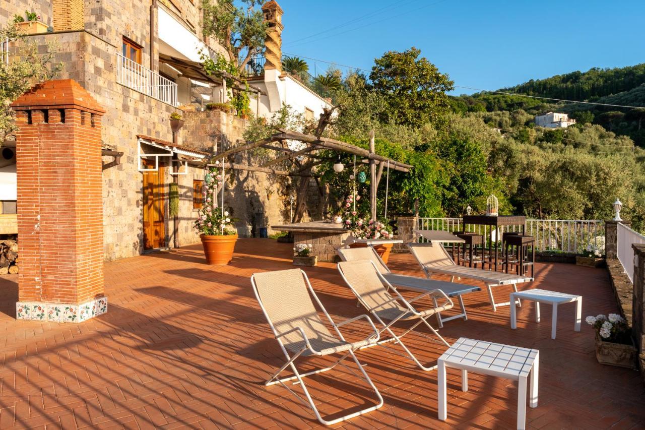 Villa Carolina Sorrento Private Heated Pool And Sea View Εξωτερικό φωτογραφία