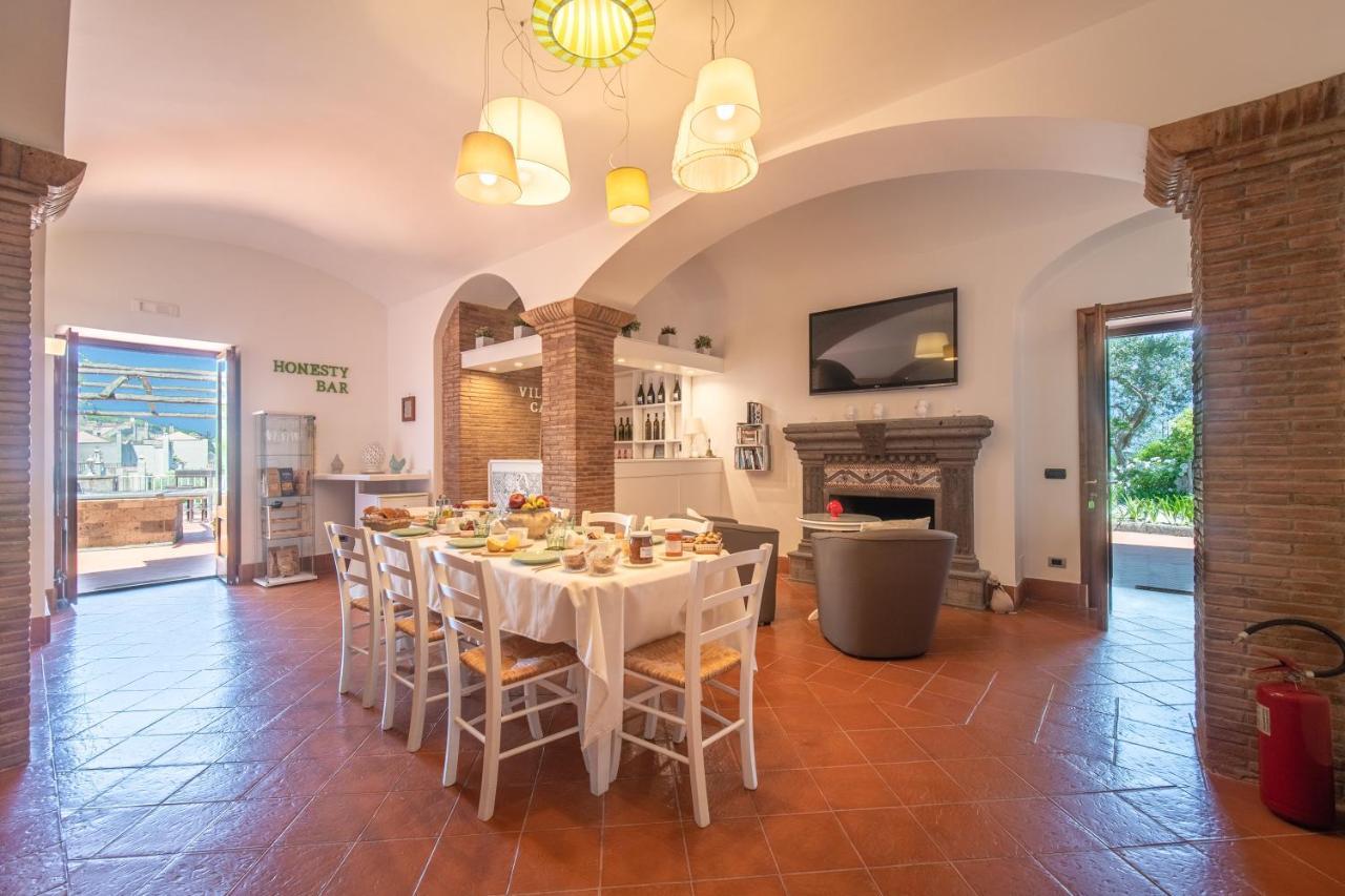 Villa Carolina Sorrento Private Heated Pool And Sea View Εξωτερικό φωτογραφία