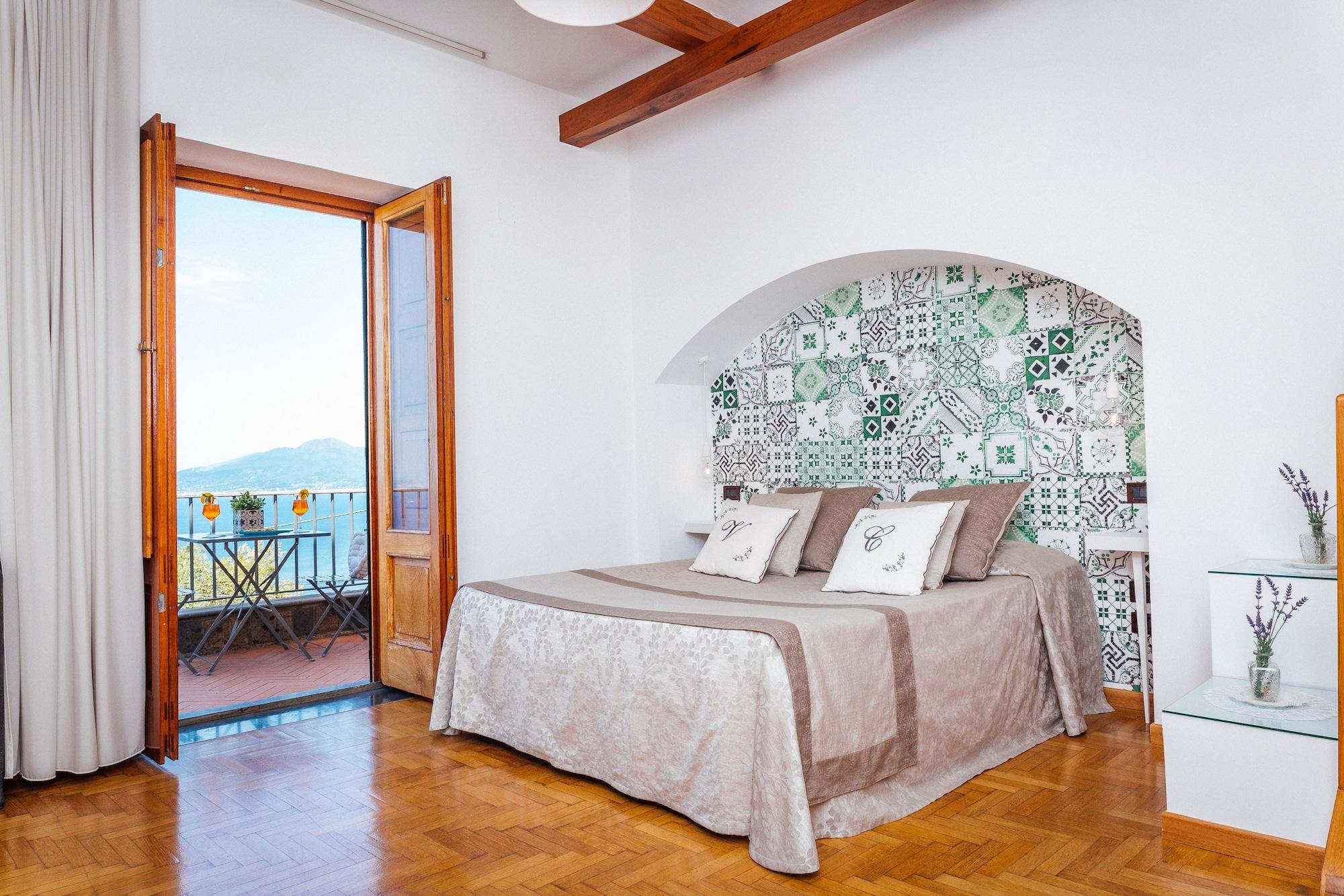 Villa Carolina Sorrento Private Heated Pool And Sea View Εξωτερικό φωτογραφία