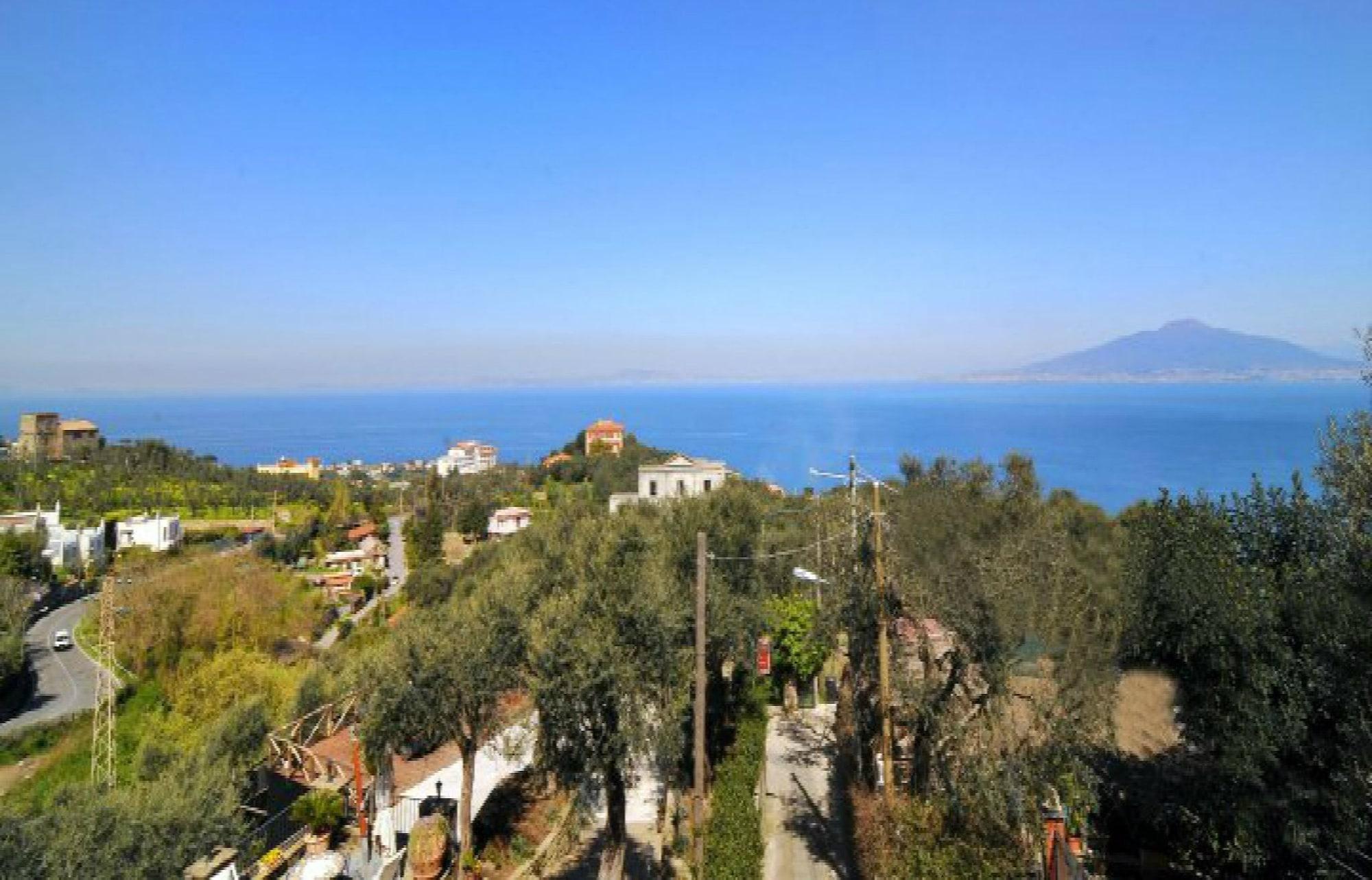 Villa Carolina Sorrento Private Heated Pool And Sea View Εξωτερικό φωτογραφία