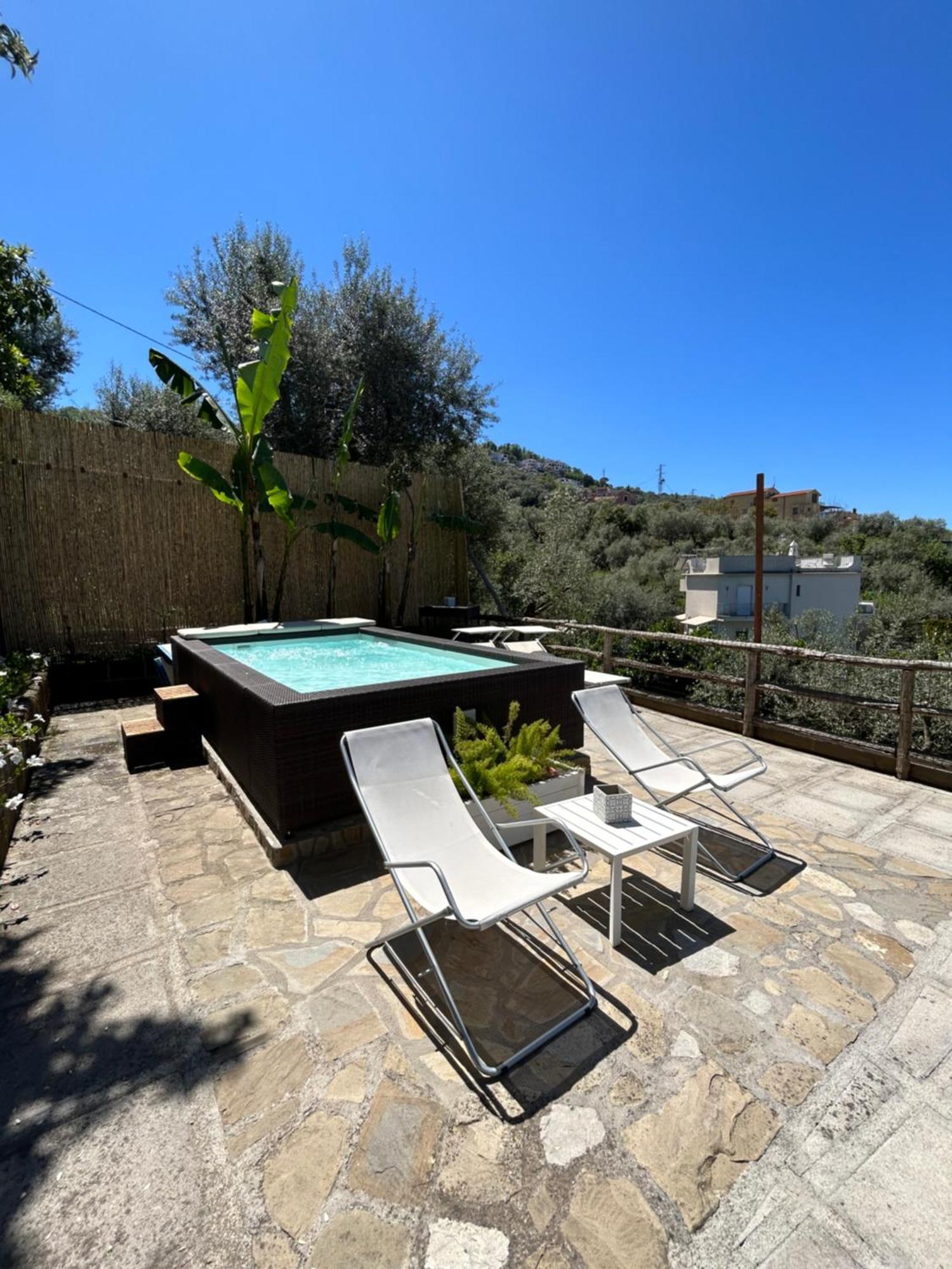 Villa Carolina Sorrento Private Heated Pool And Sea View Εξωτερικό φωτογραφία