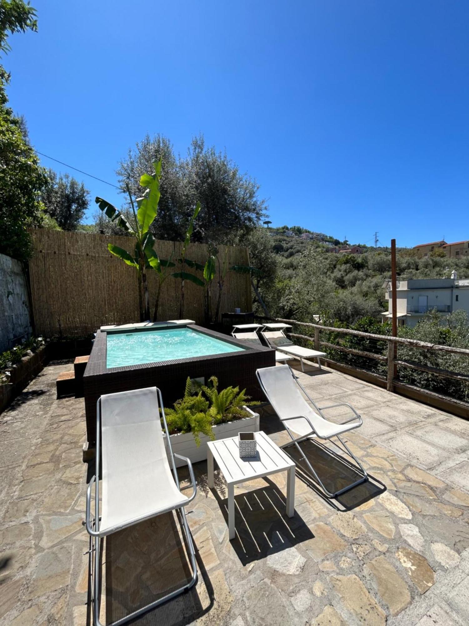 Villa Carolina Sorrento Private Heated Pool And Sea View Εξωτερικό φωτογραφία