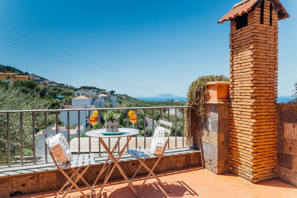 Villa Carolina Sorrento Private Heated Pool And Sea View Εξωτερικό φωτογραφία